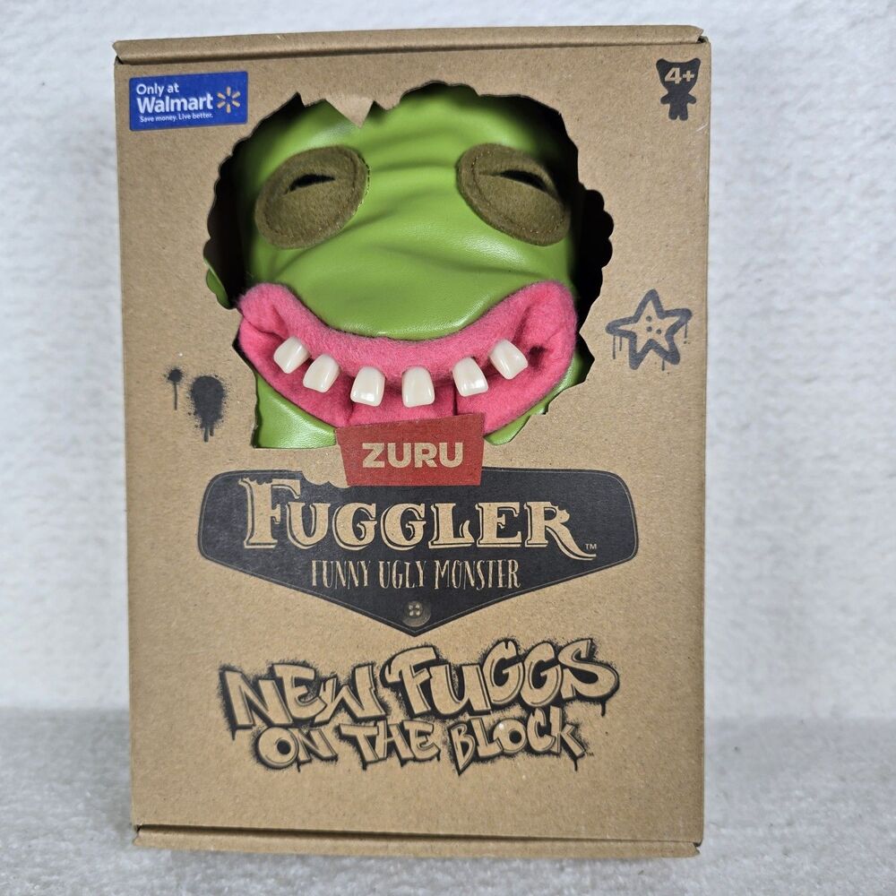 Fuggler 9" ZURU NEW FUGGS ON THE BLOCK Shameless Goof Funny Ugly Monster NEW